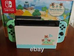 Nintendo Switch Animal Crossing New Horizons Edition Très Bon État