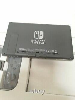 Nintendo Switch Console Grise (batterie Improvisée) Bon État