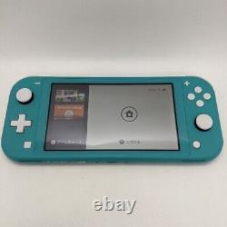 Nintendo Switch Lite Turquoise Color Console Uniquement À Partir Du Japan Bon État F/s