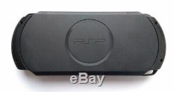 Noir Sony Psp E1000 Street Bon État 64 GB Personnalisé Carte Mémoire