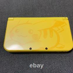 Nouveau Nintendo 3ds LL Pikachu Yellow Edition Modèle Limité Bon État