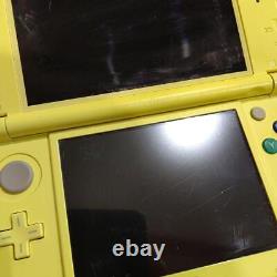 Nouvelle console Nintendo 3DS XL LL Pikachu Jaune avec stylet en bon état