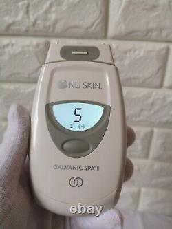 Nu Skin Genloc Galvanic Spa System II Blanc Avec Boîte Utilisée Bon État F/s