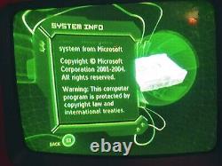 Original Microsoft Xbox Console Halo Édition Spéciale Vert Bon État