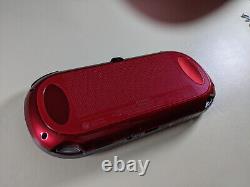 PlayStation PS Vita Fat Phat OLED 1000 Wi-Fi Cosmic Red en très bon état