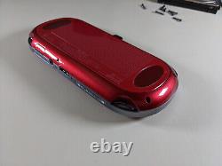 PlayStation PS Vita Fat Phat OLED 1000 Wi-Fi Cosmic Red en très bon état