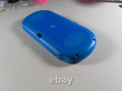 PlayStation PS Vita Slim LCD 2000 Bleu Aqua Bonne Condition