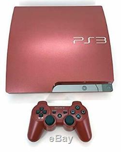 Playstation 3 Ps3 Console 320gb Rouge Écarlate Japon Bon Etat Complet