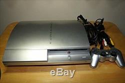 Playstation 3 Satin Silver 80go Sony Occasion Good Condition Livraison Gratuite Japon