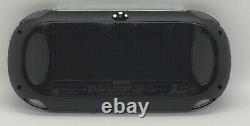 Ps Vita Avec Boîte Pch-1000/1100 Noir Modèle Oled Wi-fi/3g Utilisé Bon État