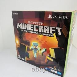 Ps Vita Minecraft Special Edition Pchj 10031 Console Chargeur Boîte Bon État