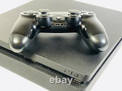 Ps4 Sony Playstation 4 Slim 500 Go Console Matte Black Good Condition