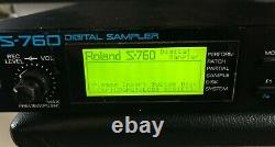 Roland S-760 Sampler Bon État Physique. Pas De Disque Système. Expédition Dans Le Monde Entier