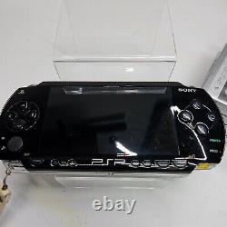 SONY PSP-1000 (Noir Piano) Console portable avec 10 JEUX BON ÉTAT