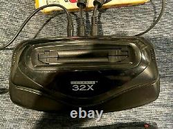Sega 32x Avec Virtua Racing Jeu (boîte Et Livre) Bon État, S'allume