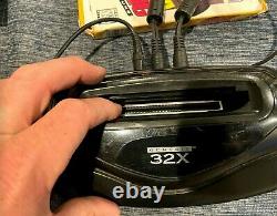 Sega 32x Avec Virtua Racing Jeu (boîte Et Livre) Bon État, S'allume