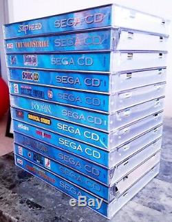 Sega Cd, Sega 32x, Sega Genesis Modèle 2 Condition Bon Extrêmement! 22 Jeux