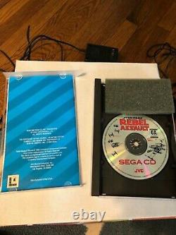 Sega Cd, Sega Genesis Cdx, Très Bon État, Teste, No Av Cable, Faisceau De Jeu