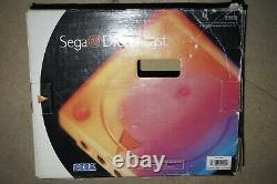 Sega Dreamcast Lancement Console Système Blanc Complet Dans La Boîte #25 Bonne Forme