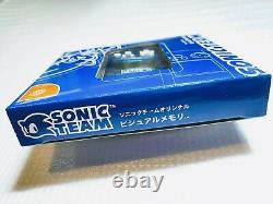 Sega Dreamcast Visuel Memorysonic Teamvery Bon État Box Testé Japon
