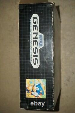 Sega Genesis Modèle 1 Console De Système Complete Dans La Boîte #258 Bonne Forme