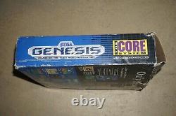 Sega Genesis Modèle 1 Console De Système De Base Avec Boîte #72 Bonne Forme