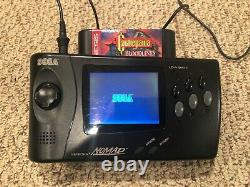 Sega Genesis Nomad Portable En Bon État Avec Alimentation Électrique