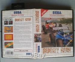 Sega Master System Buggy Run Complet En Boîte Cib Très Bon Etat Rare +++