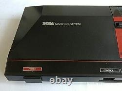 Sega Master Système Jeux Vidéo Console Noir Japon Bon État Mhru