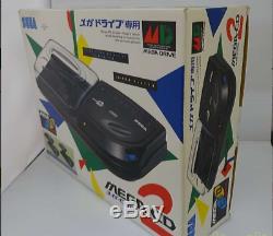 Sega Mega-cd 2 Console + Mega Drive 2 Pad Strom- & Tv-cabel Bon État