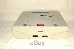 Sega Saturn Console Blanc Boxed Très Bon État Testé En Provenance Du Japon G0020