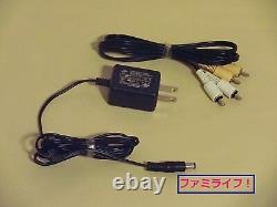 Sharp Twin Famicon Console System An-500b Black Belt Disk Bon État Er