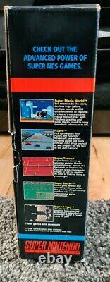 Snes Super Nintendo Starwing Console Édition Boxed Très Bon État
