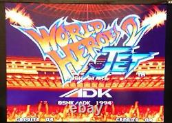 Snk Neo Geo Aes Console Avec Heroes Du Monde 2 Jet Très Bon État Testé Bon