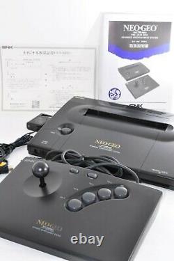 Snk Neo Geo Aes Console System Boxed Très Bon État Testé Vendeur Japonais