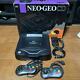 Snk Neo Geo Cd Console System Boxed Très Bon État Avec Lot 4 Jeux Testé