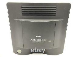 Snk Neo Geo CD Console System Très Bon État Avec Contrôleur Pro & Jeux Jp