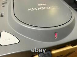 Snk Neo Geo Cdz Console Complete Avec Box Serial Matching Très Bon État