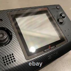 Snk Neo Geo Pocket Color Carbon Black Console De Jeu Très Bon État Vendeur Us