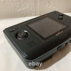 Snk Neo Geo Pocket Couleur Carbon Noir Jeu Console Très Bon État Japon