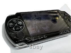 Sony PSP 2001 Noir Piano Très Bon État Nouvelle Batterie, Chargeur & Pochette
