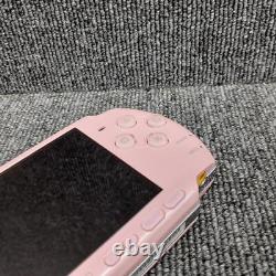 Sony PSP 3000 Système Couleur Rose Bonne Condition De Japon