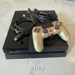 Sony PlayStation 4 PS4 500GB Console Noire en Très Bon État.