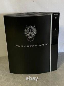 Sony Playstation 3 160gb Cloud Black Final Fantasy VII Edition Bon État