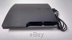 Sony Playstation 3 Slim 120go Firmware Ps3 3.55 Système Ofw Bon État Rare