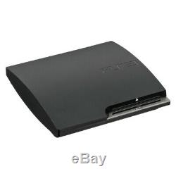 Sony Playstation 3 Slim 160gb Charcoal Black Console Très Bon État