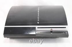 Sony Playstation 3 (ps3) 80 Go Fat Console W. Hookups Cechl01 Bon État