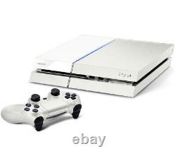 Sony Playstation 4 1 Tb Glacier White Console Très Bon État