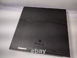 Sony Playstation 4 500 Go Jet Black Console Bon État, Firmware Sytem 3,50