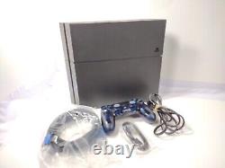 Sony Playstation 4 500 Go Jet Black Console Bon État, Firmware Sytem 8.03